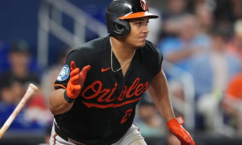 Samuel Basallo flirts with cycle as Orioles rally past Marlins