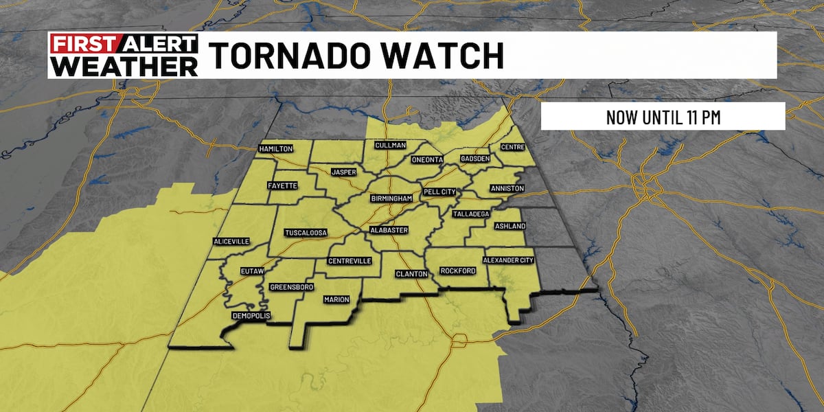 Severe storm, tornado risk this evening