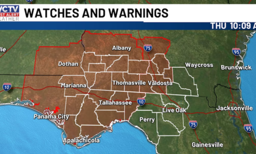 Severe weather threat Thursday morning