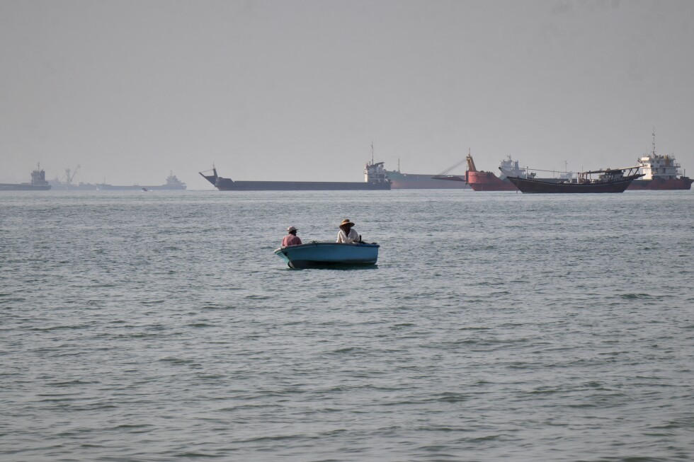 Ship seized off UAE coast heads to Iranian waters