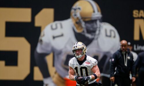 Son of WWE Hall of Famer Scott Steiner in Saints rookie camp | Saints