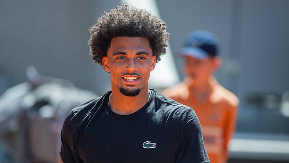 Arthur Fils, flirting with Lys. Photo: gettyimages