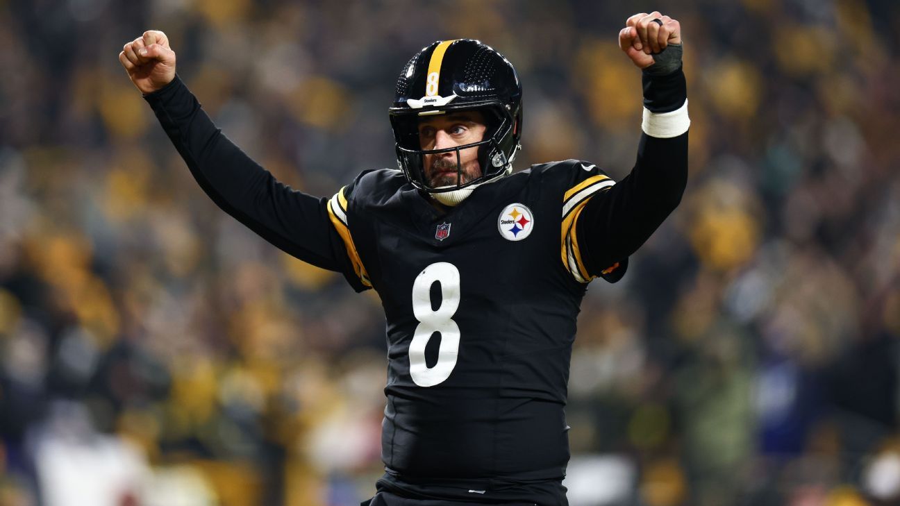 Sources: Rodgers to visit Steelers, likely to play for team in ’26