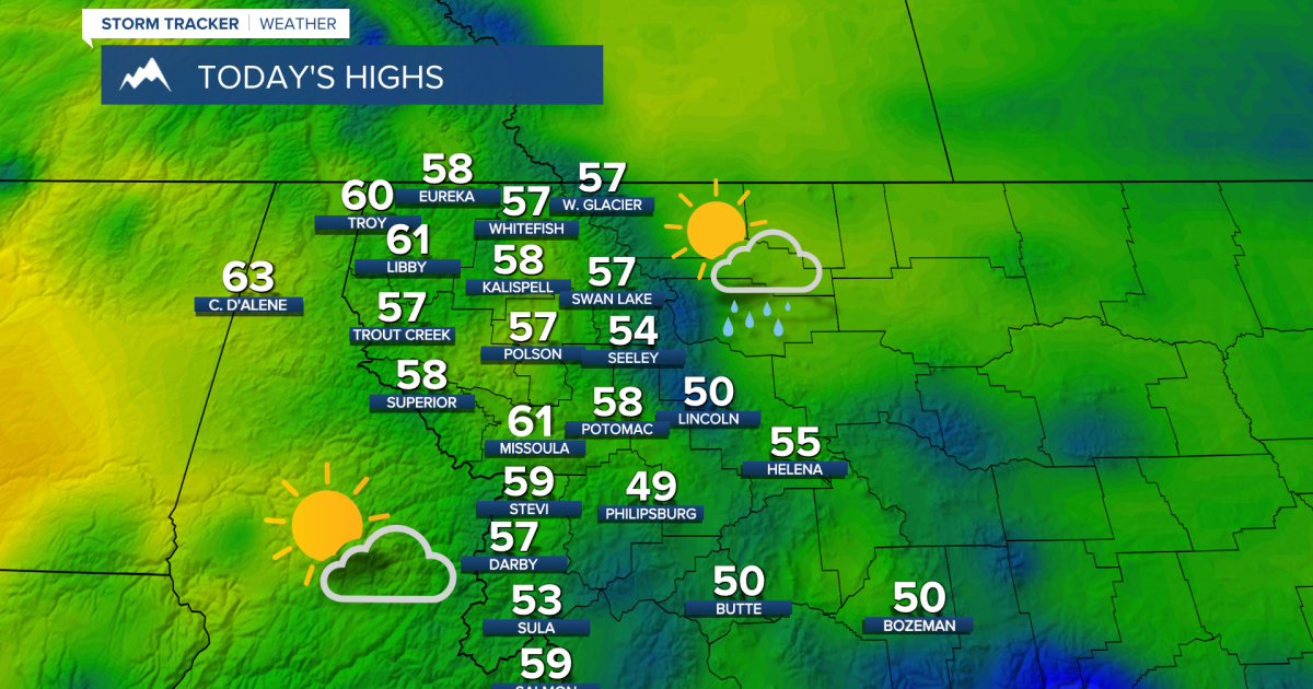 Spring showers continue this week