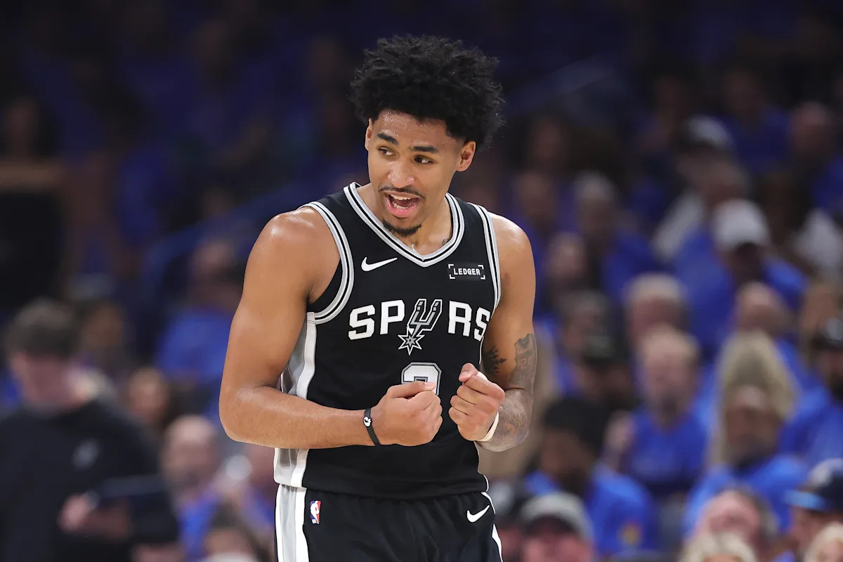 Spurs-Thunder: Don't ignore what Dylan Harper is doing as a 20-year-old rookie in the playoffs