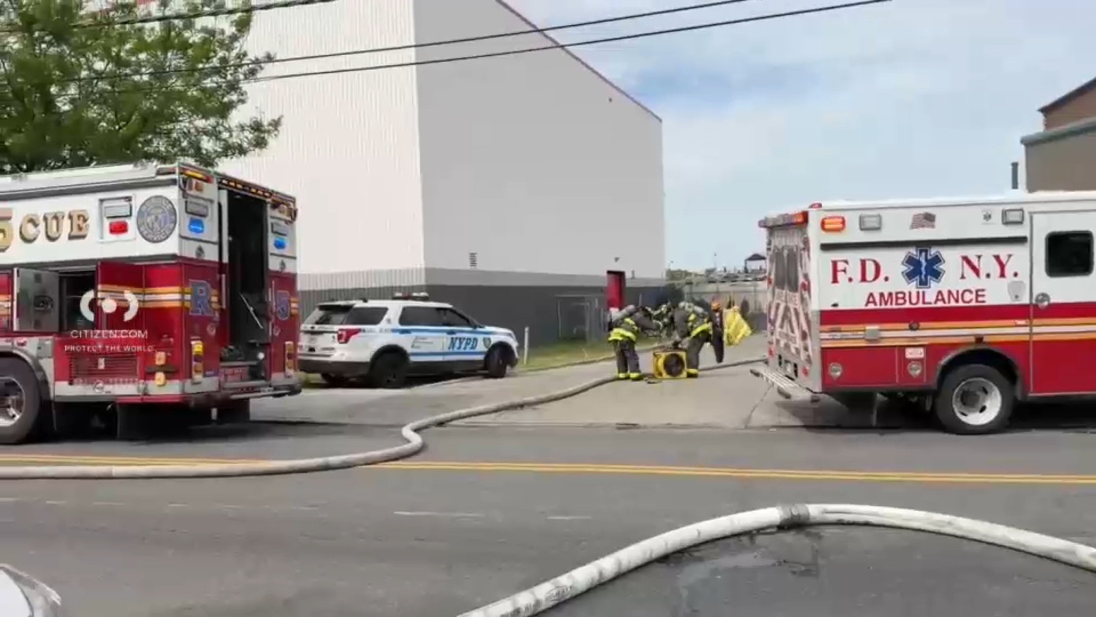 Staten Island fire: At least 16 people injured after explosion in shipyard