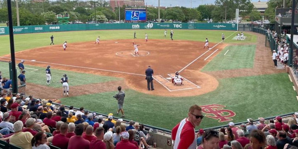 Stetson stuns Florida State softball, 8-3 in opening game of regional