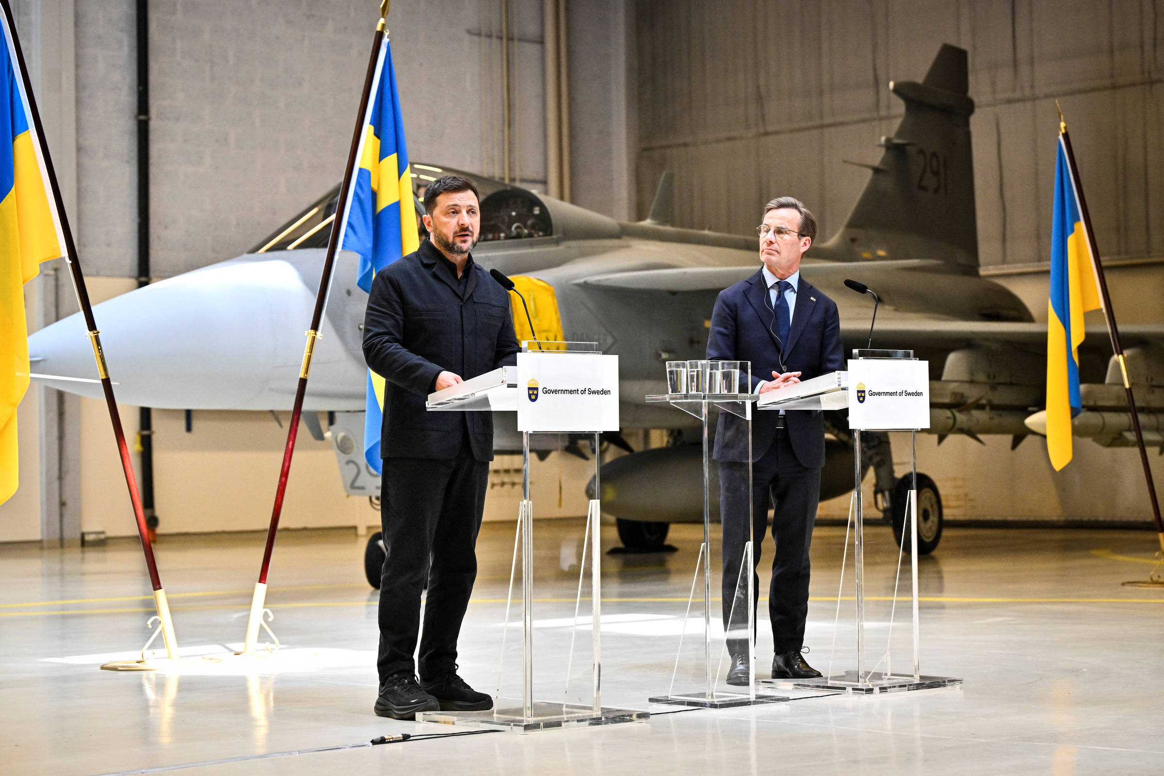 Suécia vai fornecer 36 caças Gripen para a Ucrânia – 28/05/2026 – Mundo