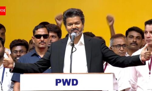 Tamil Nadu CM Announcement Live Updates: 'New era of real, secular, social justice starts now' - Vijay in first speech as CM says no power centres other than