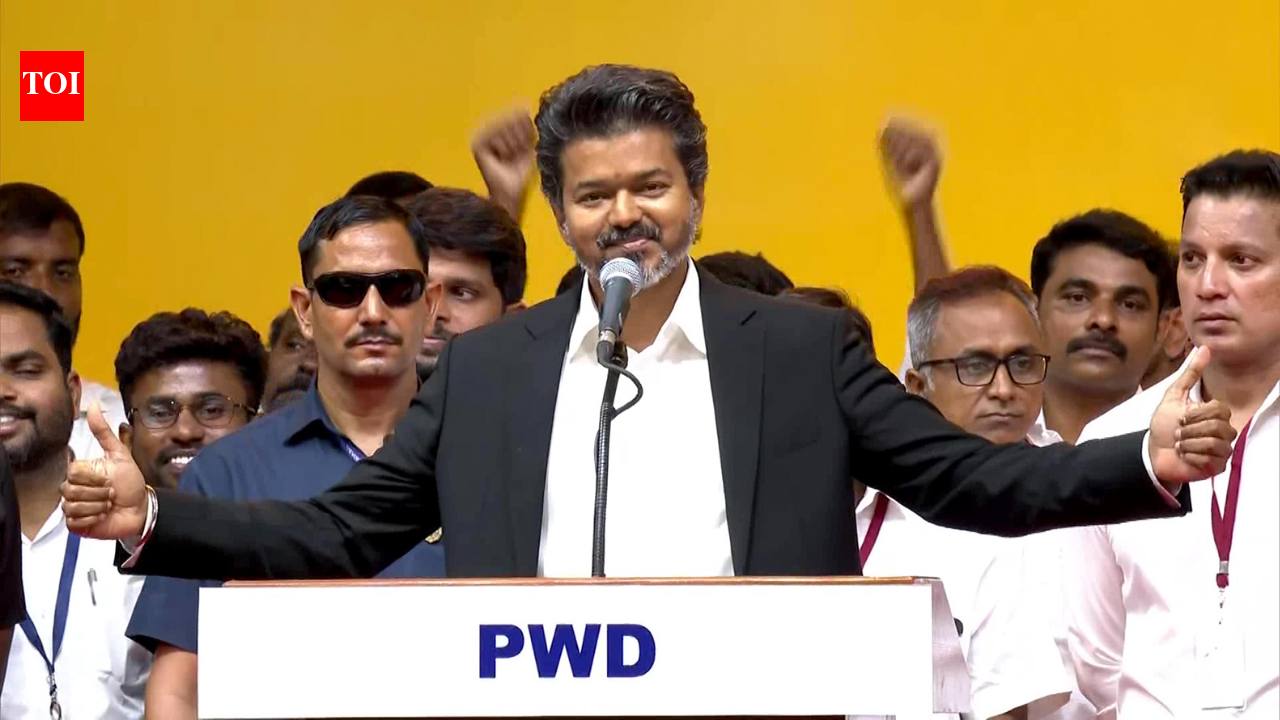 Tamil Nadu CM Announcement Live Updates: ‘New era of real, secular, social justice starts now’ – Vijay in first speech as CM says no power centres other than