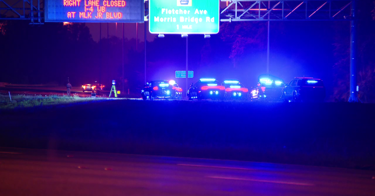 Tampa man trying to walk across I-75 near Fletcher Avenue hit, killed by 2 vehicles: FHP