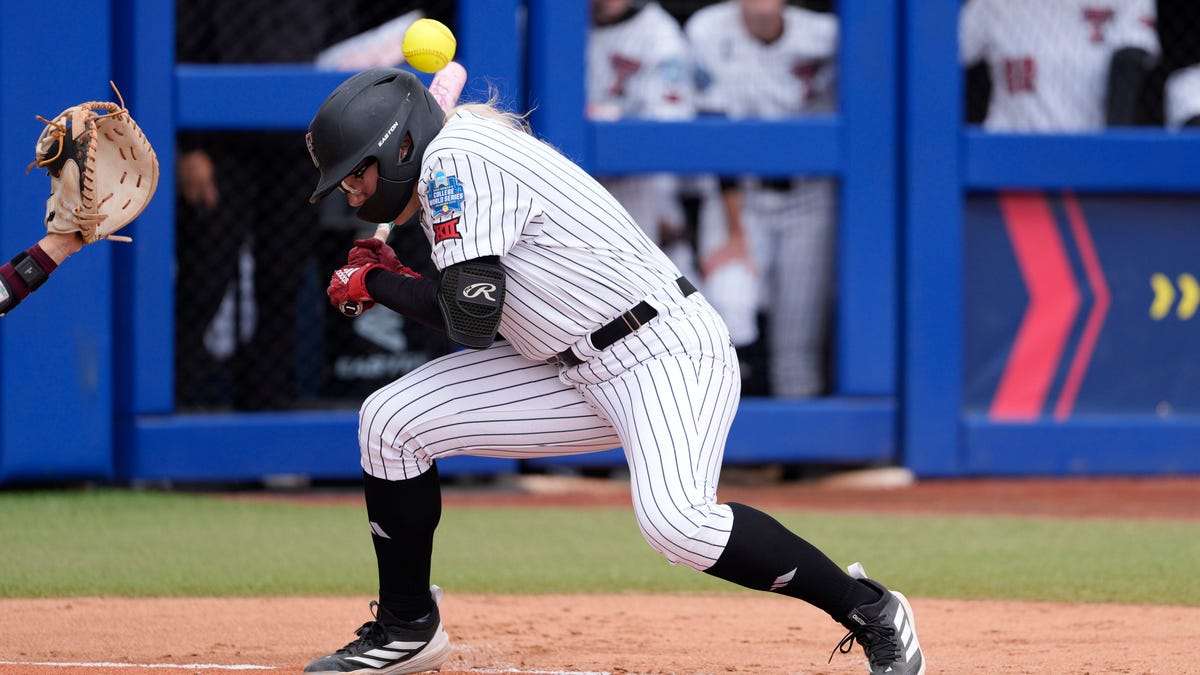 Texas Tech made Mississippi State pay for hitting Mia Williams in WCWS