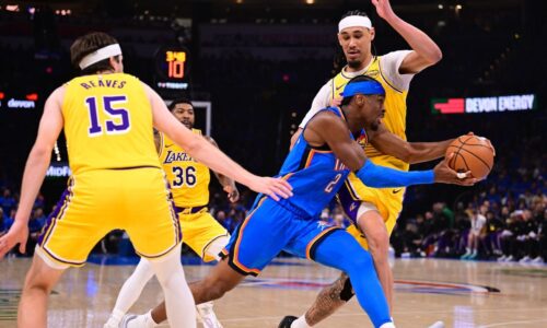 Thunder roll past Lakers in Game 1 of West semifinals