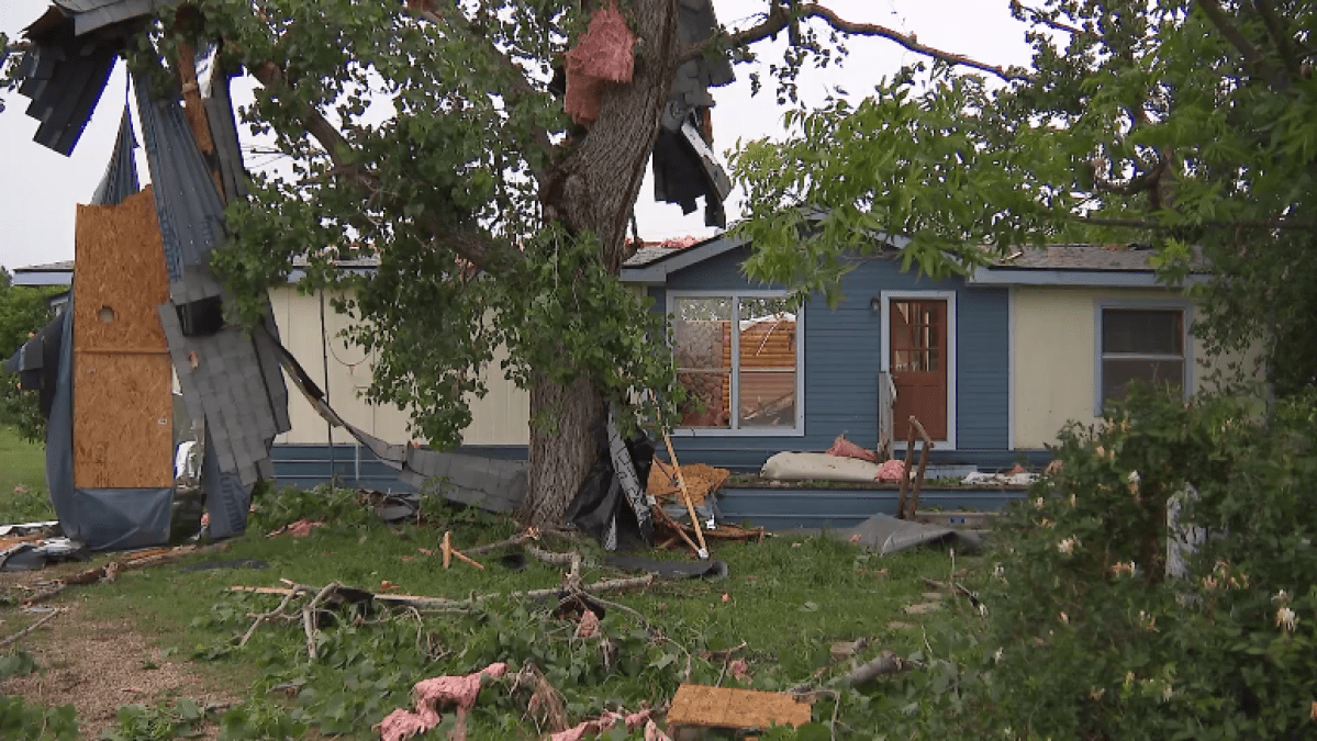 Tornadoes leave new Johnson County home unlivable – NBC 5 Dallas-Fort Worth
