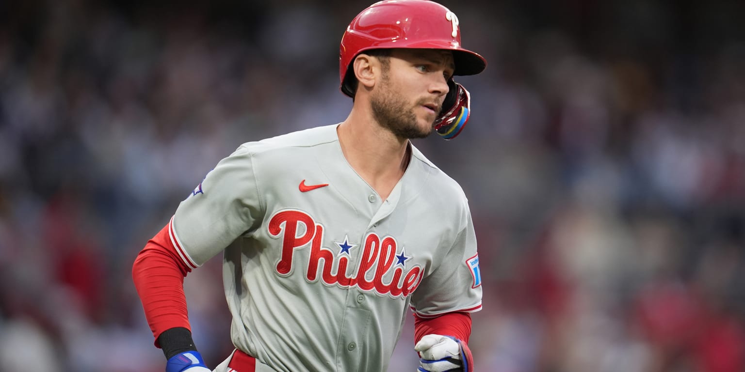 Trea Turner moved down to second in Phillies’ lineup against Padres