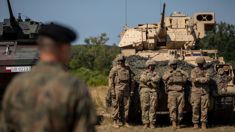 Trump is cutting the numbers of US troops in Europe. Here’s how