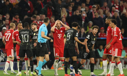 📸 Two handballs? Second yellow? Penalty? Bayern are baffled!
