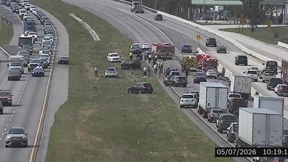 Two people critically injured in I-295 East crash near Dames Point Bridge: JFRD