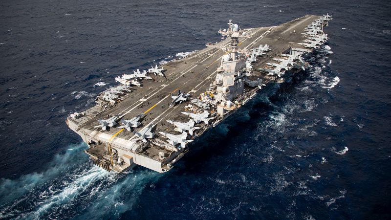 USS Gerald R. Ford: US aircraft carrier returns home after record deployment that included Iran war, Maduro capture
