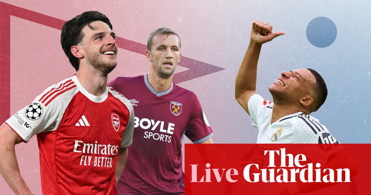 West Ham v Arsenal buildup, Mbappé ruled out of the clásico: matchday live – as it happened | Football