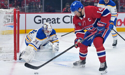 What channel are the Sabres on tonight? What channel are the Canadiens on?