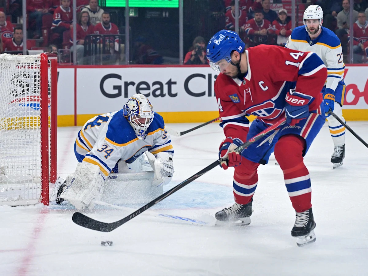 What channel are the Sabres on tonight? What channel are the Canadiens on?