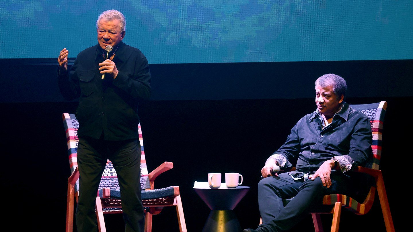 William Shatner, Neil deGrasse Tyson on Physics, Space, New Album