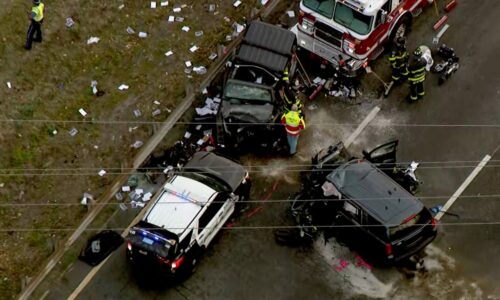 Wrong-way driver dead, State Police trooper seriously injured in Route 1 crash