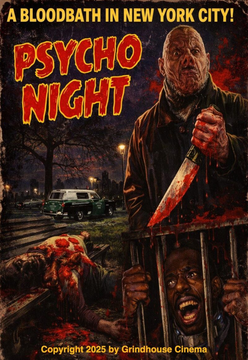 ‘PSYCHO NIGHT’ NOW STREAMING FREE ON TUBI AND SLING TV – Horror Society