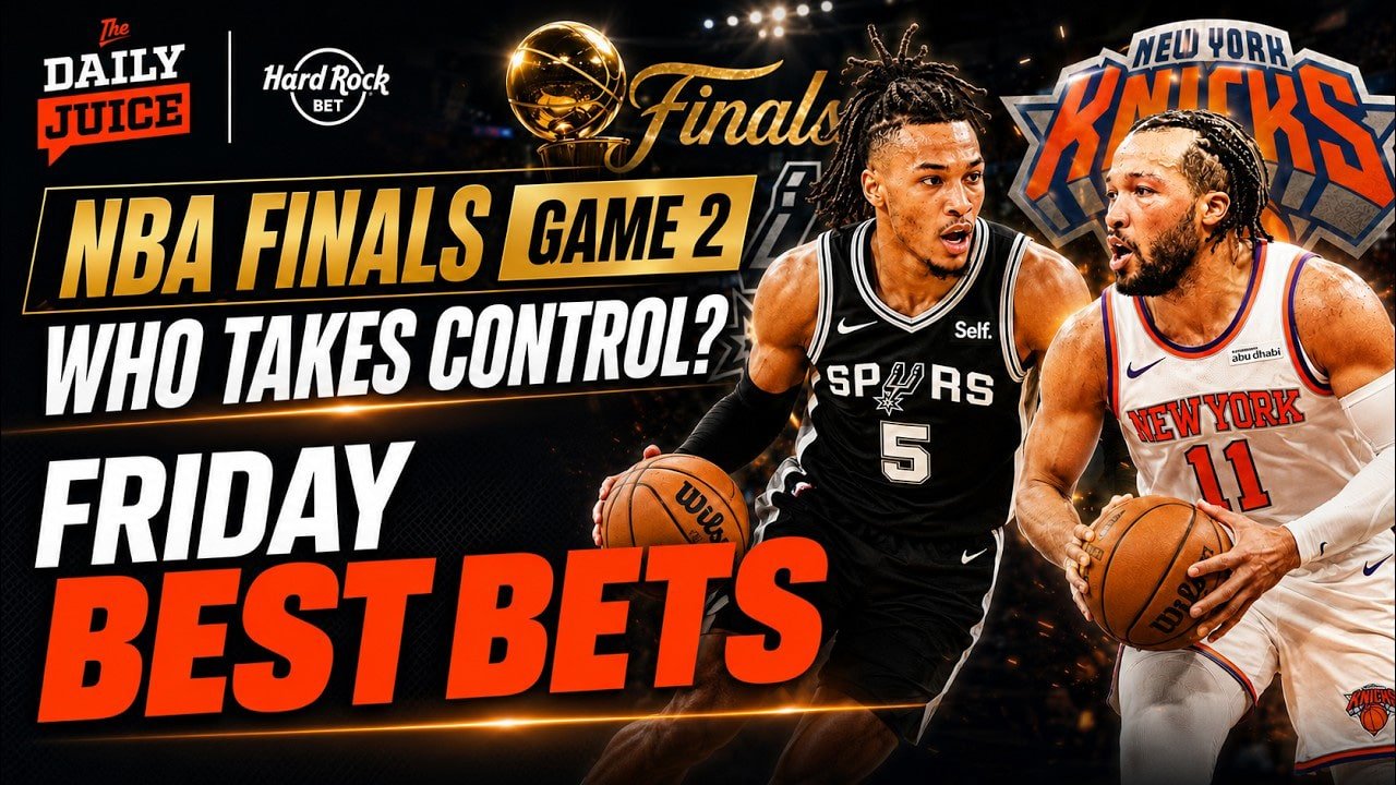 Best Bets, Picks & Predictions for NYK-SAS Game 2 & Friday MLB