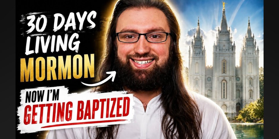 LDS Daily Watchlist: I Lived Like a Mormon for 30 Days Now I’m Joining the Church