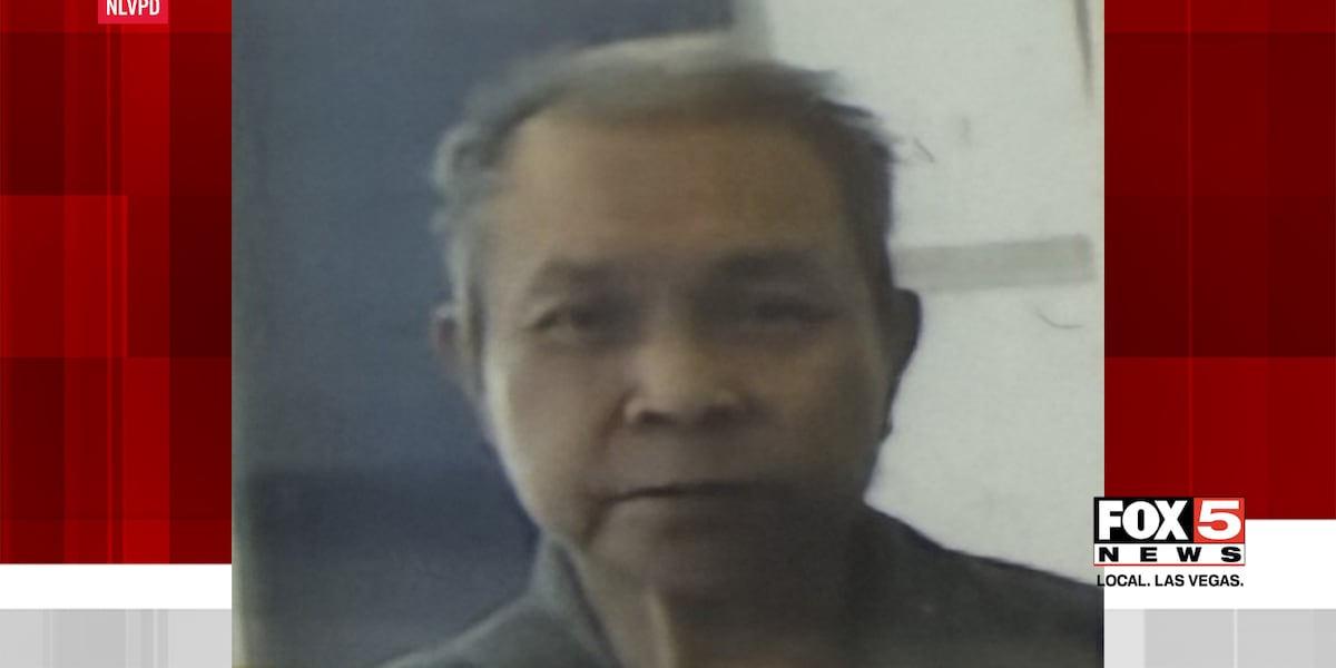 North Las Vegas police seek help finding missing 75-year-old man