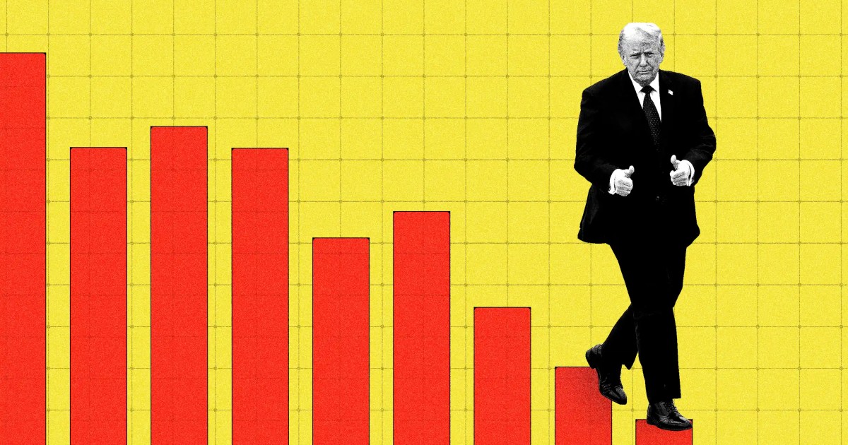 Why Trump's cratering poll numbers are so remarkable